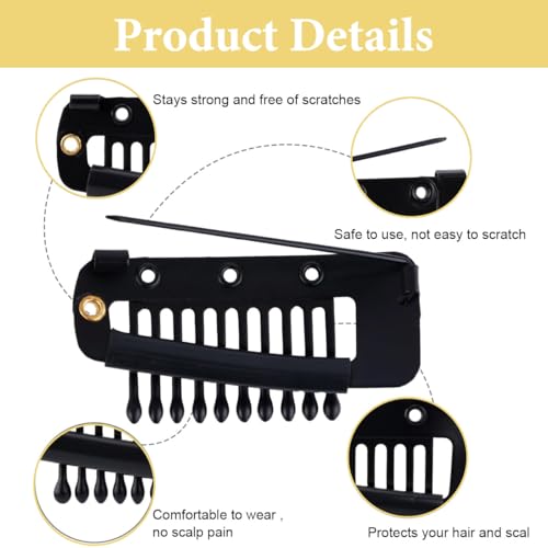 MAYCREATE® 6PCS Chunni Dupatta Fixing Clip Stainless Steel Pin for Clothing Shawl Fixing Silver Gold Black MAYCREATE® 6PCS Chunni Dupatta Fixing Clip Stainless Steel Pin for Clothing Shawl Fixing Silver Gold Black